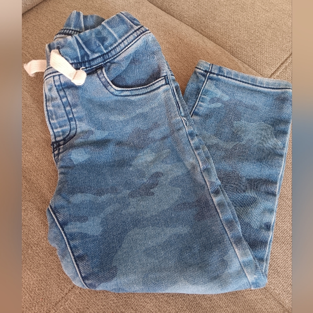 3 For $13💛Camo Drawstring Denim Pants